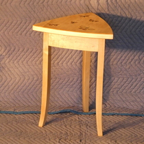 wine glass table